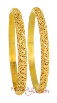 22Kt Gold Bangles ( Gold Bangles )