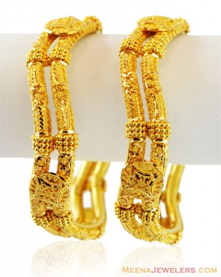 Elegant 22k Kada (2 PC) ( Kadas )