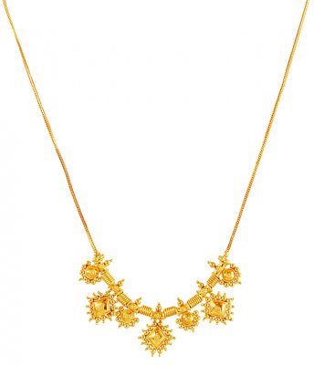 22K Gold Necklace ONLY ( 22 Kt Gold Sets )