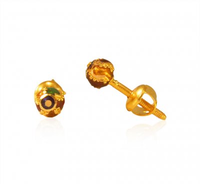 22KT Gold Meenakari Tops ( 22 Kt Gold Tops )