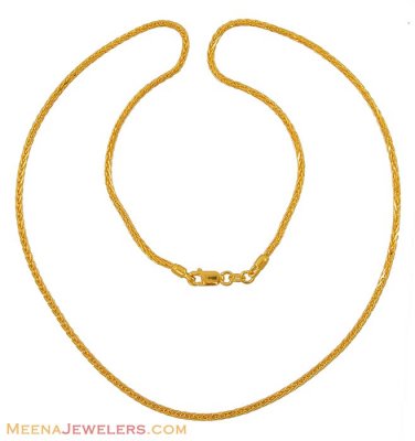 Gold chain in 22k ( Plain Gold Chains )