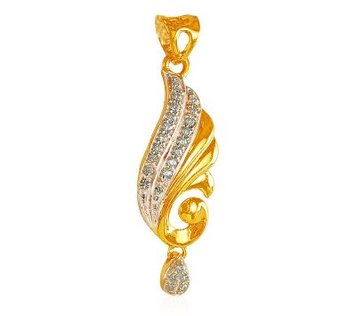 22K CZ Pendant ( Fancy Pendants )