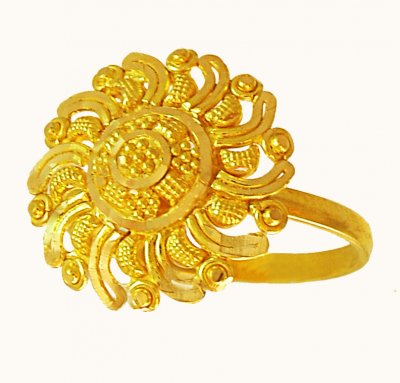 22Kt Gold Ring ( Ladies Gold Ring )