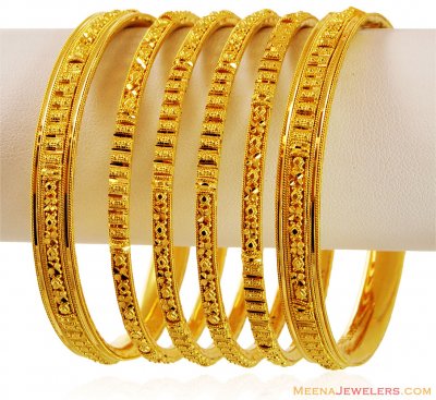 Indian Filigree Bangles Set(4 Pcs) ( Set of Bangles )