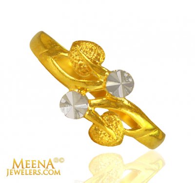 22Kt Gold Ladies Ring ( Ladies Gold Ring )