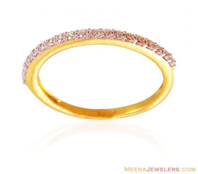 Ladies 22k Signity Band ( Wedding Bands )