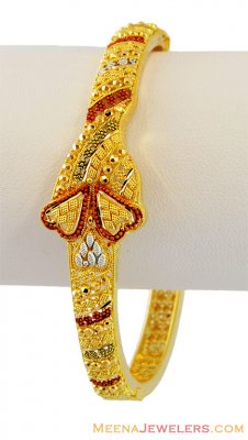 22 Kt Gold Filigreework Kada ( Kadas )