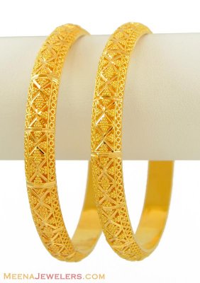Indian Gold Bangles (22Kt) ( Gold Bangles )
