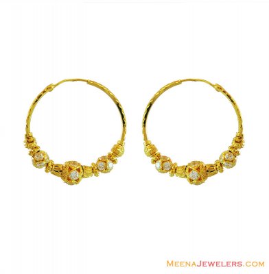 Gold Hoop Earrings ( Hoop Earrings )