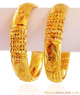 22K Gold Bangles(1 Pc) ( Gold Bangles )