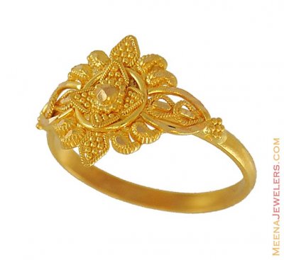 22Kt Gold Ring ( Ladies Gold Ring )