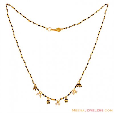 22k Gold Mangalsutra Fancy Hangings ( MangalSutras )