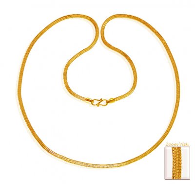 22 Karat Gold Mens Chain 24 Inches ( Men`s Gold Chains )