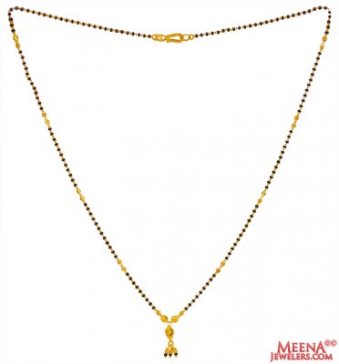 22k Gold Indian Fancy Mangalsutra ( MangalSutras )