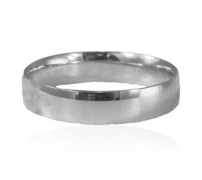 18Kt White Gold Wedding Band ( Wedding Bands )