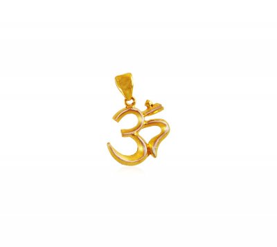 22Kt Om Pendant ( Om Pendants )