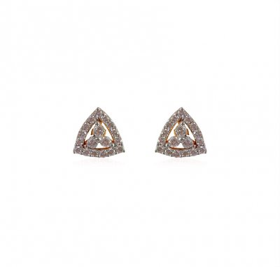 18K Diamond Earrings ( Diamond Earrings )