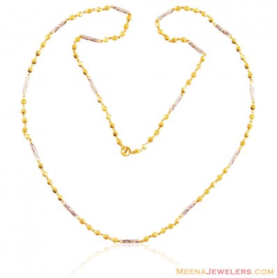 Ladies Fancy 22k Long Balls Chain  ( 22Kt Long Chains (Ladies) )