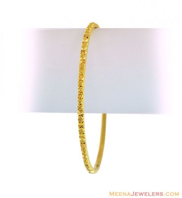 Gold Bangle In 22K (1 Pc) ( Gold Bangles )