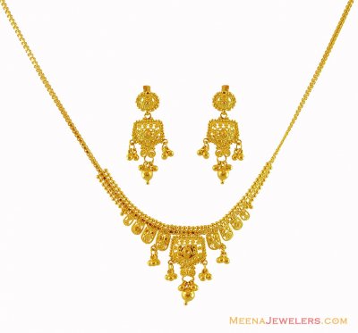 22K Light Necklace Set ( Light Sets )