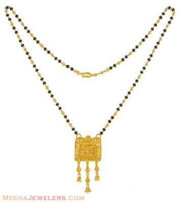 22Kt Gold Mangalsutra (16 Inch) ( MangalSutras )