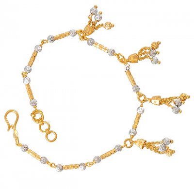 Gold 2 Tone Bracelet ( Ladies Bracelets )