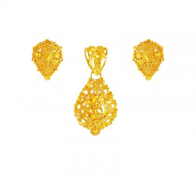 22k Gold Pendant Set ( Gold Pendant Sets )