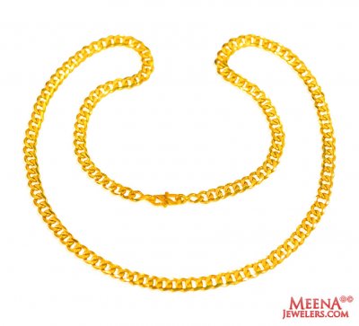 22Kt Gold Link Chain  ( Men`s Gold Chains )