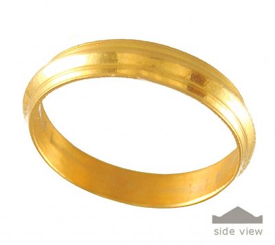 22Kt Gold Wedding Band ( Wedding Bands )