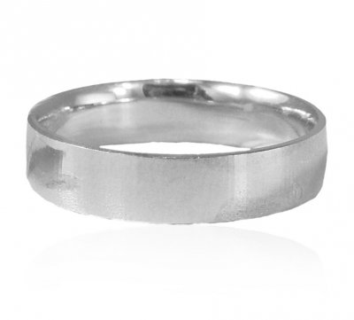 18Kt White Gold Wedding Band ( Wedding Bands )