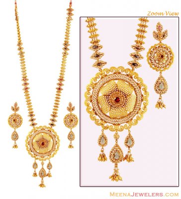 Bridal Gold Necklace Set ( Bridal Necklace Sets )