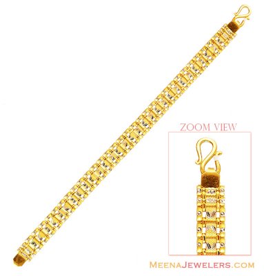 Mens 22K Gold Bracelet ( Men`s Bracelets )