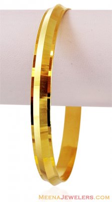 Gold Mens Lazer Kada ( Mens Gold Kada )