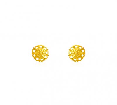 22k Fancy Round Gold Tops ( 22 Kt Gold Tops )