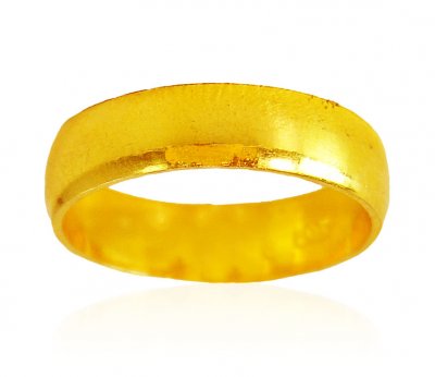 22 kt Gold Simple wedding Band ( Wedding Bands )