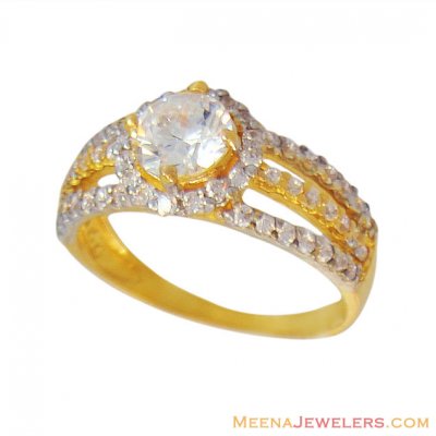 22k Designer Ladies Ring ( Ladies Signity Rings )