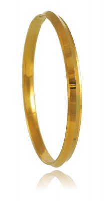 Gold Punjabi Kada ( Mens Gold Kada )