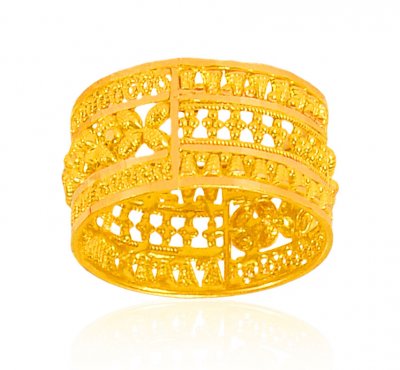 22k Gold Ladies Band  ( Ladies Gold Ring )