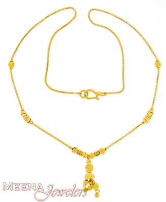 Gold Dokya Chain ( 22Kt Gold Fancy Chains )