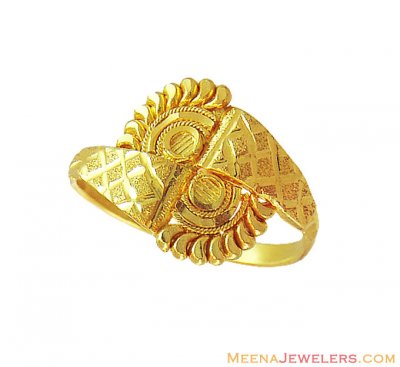 Fancy Ladies Ring 22K ( Ladies Gold Ring )