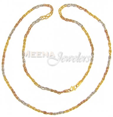 22 Kt Gold Fancy Chain ( 22Kt Gold Fancy Chains )