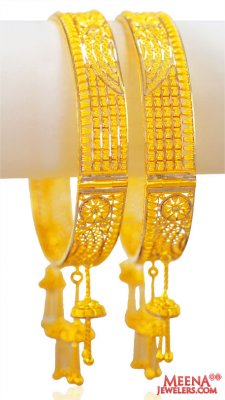 22K Gold  Kada (2pc) ( Kadas )