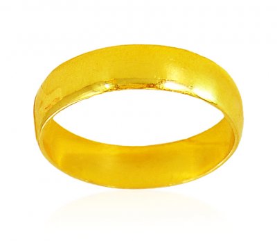 22Kt Gold Plain Band  ( Wedding Bands )