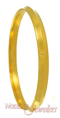 22K Punjabi Kada ( Mens Gold Kada )