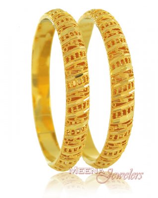 22Kt Gold Bangles ( Gold Bangles )