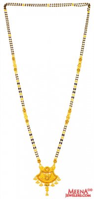 22k Gold Meenakari Mangalsutra  ( MangalSutras )