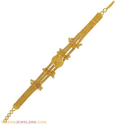 Ladies Gold Filigree Bracelet ( Ladies Bracelets )