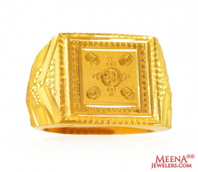 22K Gold Men Ring ( Mens Gold Ring )