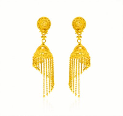 22K Fancy Earrings ( Long Earrings )