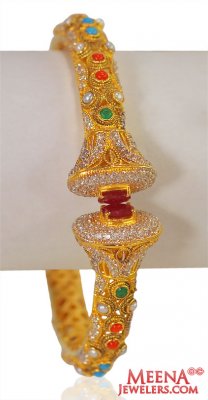 22k Gold Designer Antique kada ( Antique Bangles )